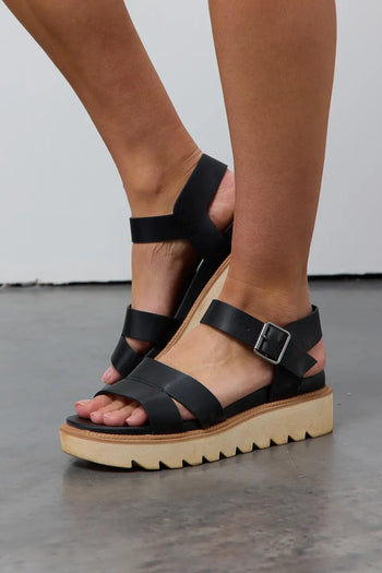 Black sandals 
