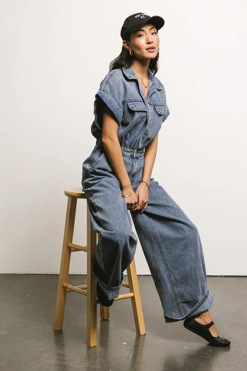 Denim jumpsuit 
