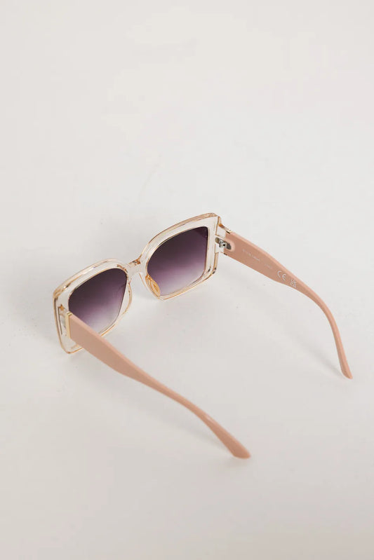 Pink frame sunglasses 