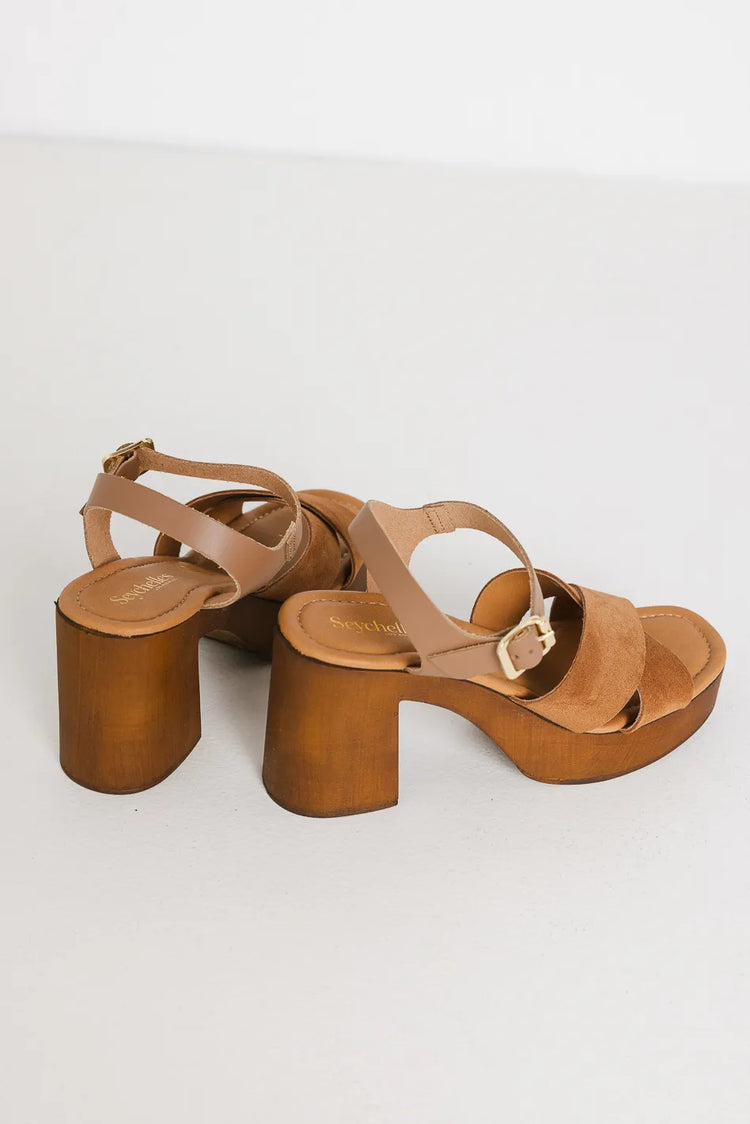 Brown heels 