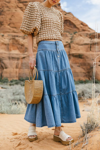 Tiered skirt 