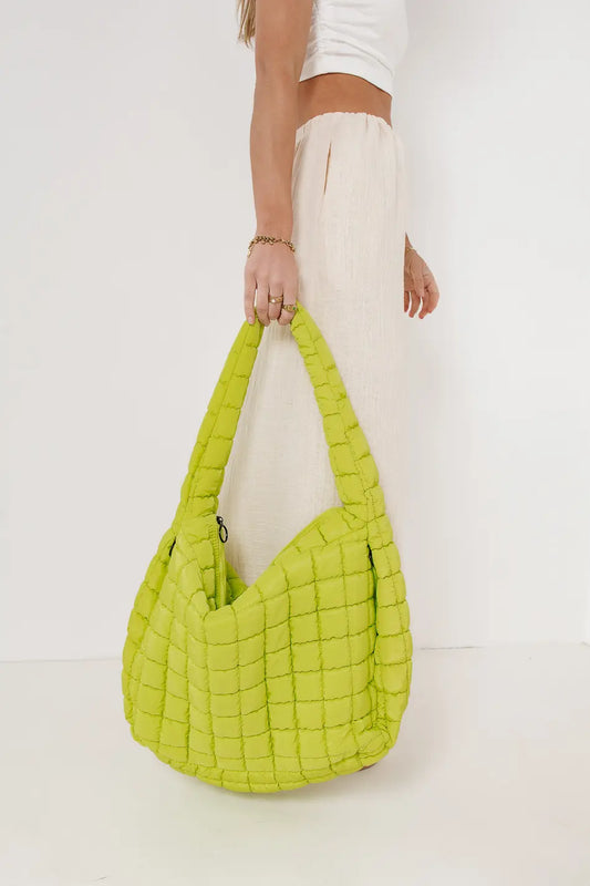 Quilted tote 