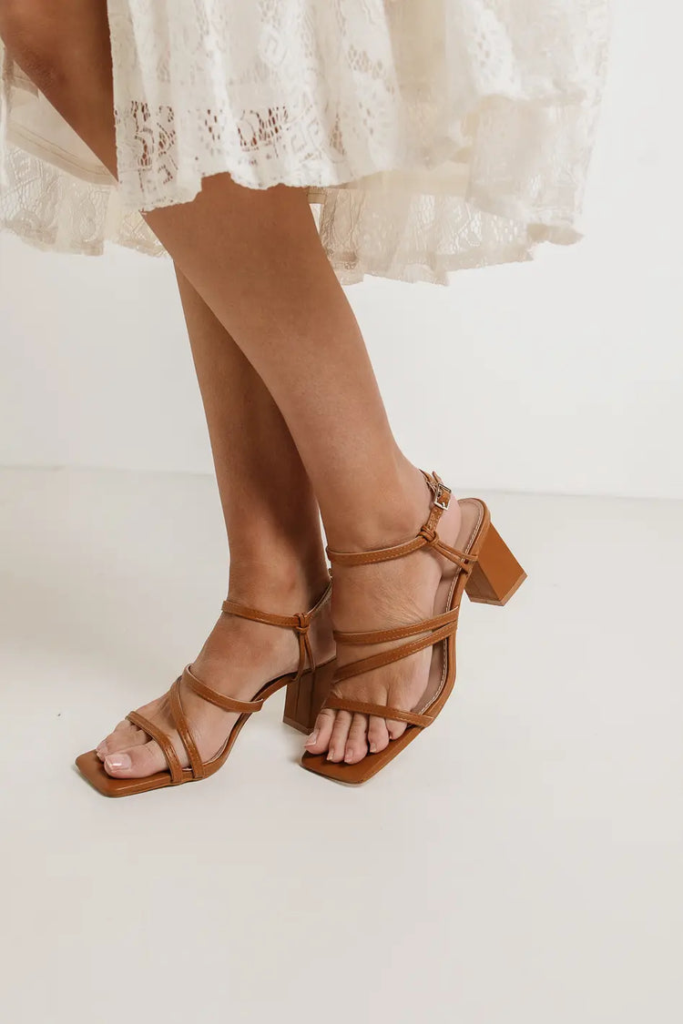 Brown heels 