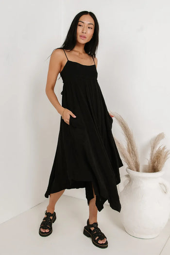 Maxi dress in black 