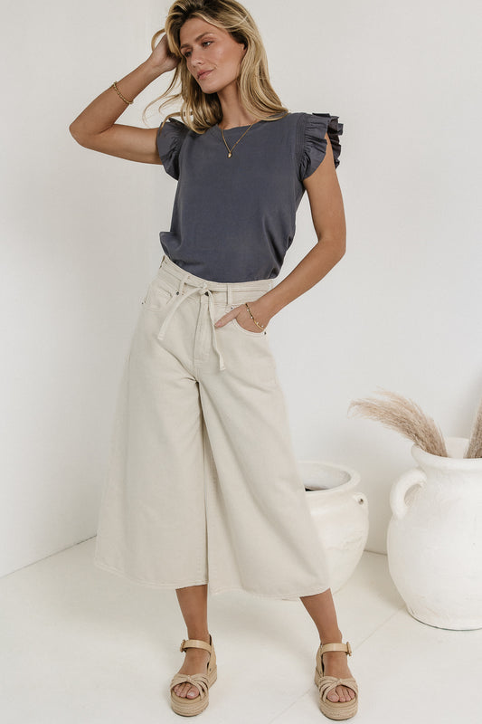 culottes with tie 