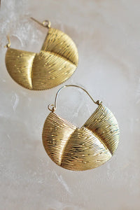 Gold earrings 