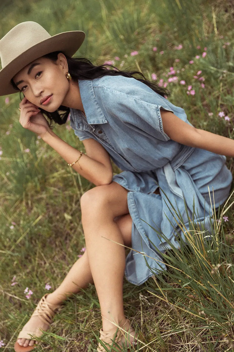 Denim dress 