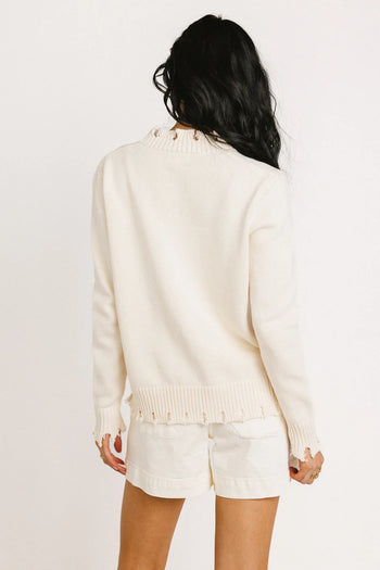 Sweater in cream 