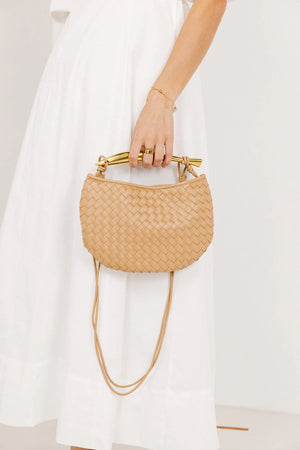 Tobias Woven Bag in Natural