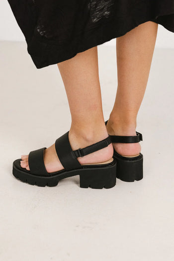 Black sandals 