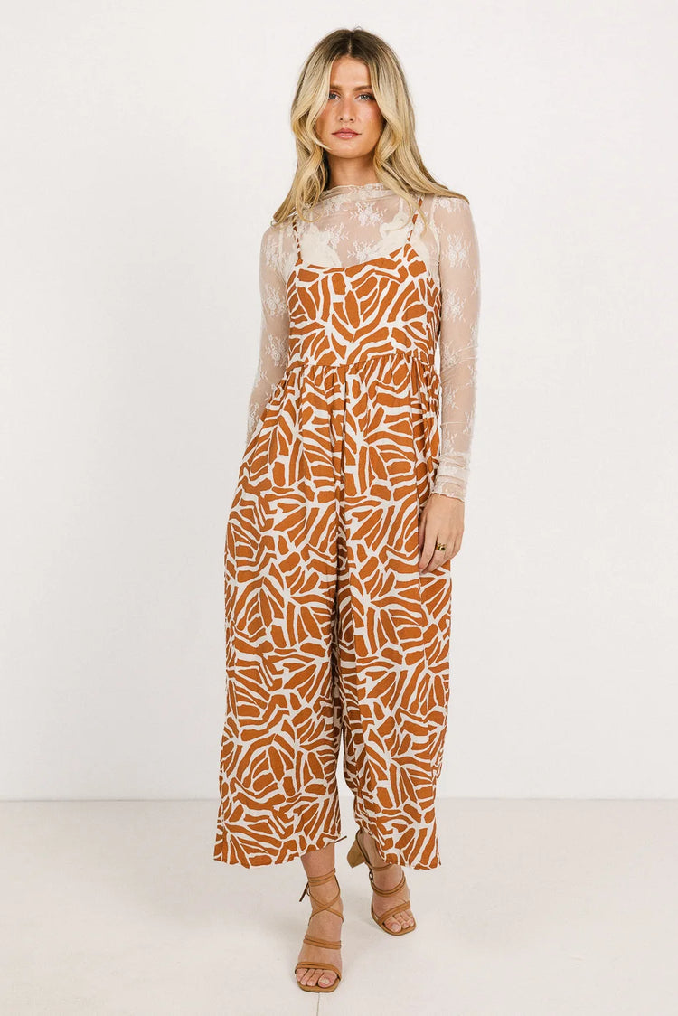 Woven jumpsuit 