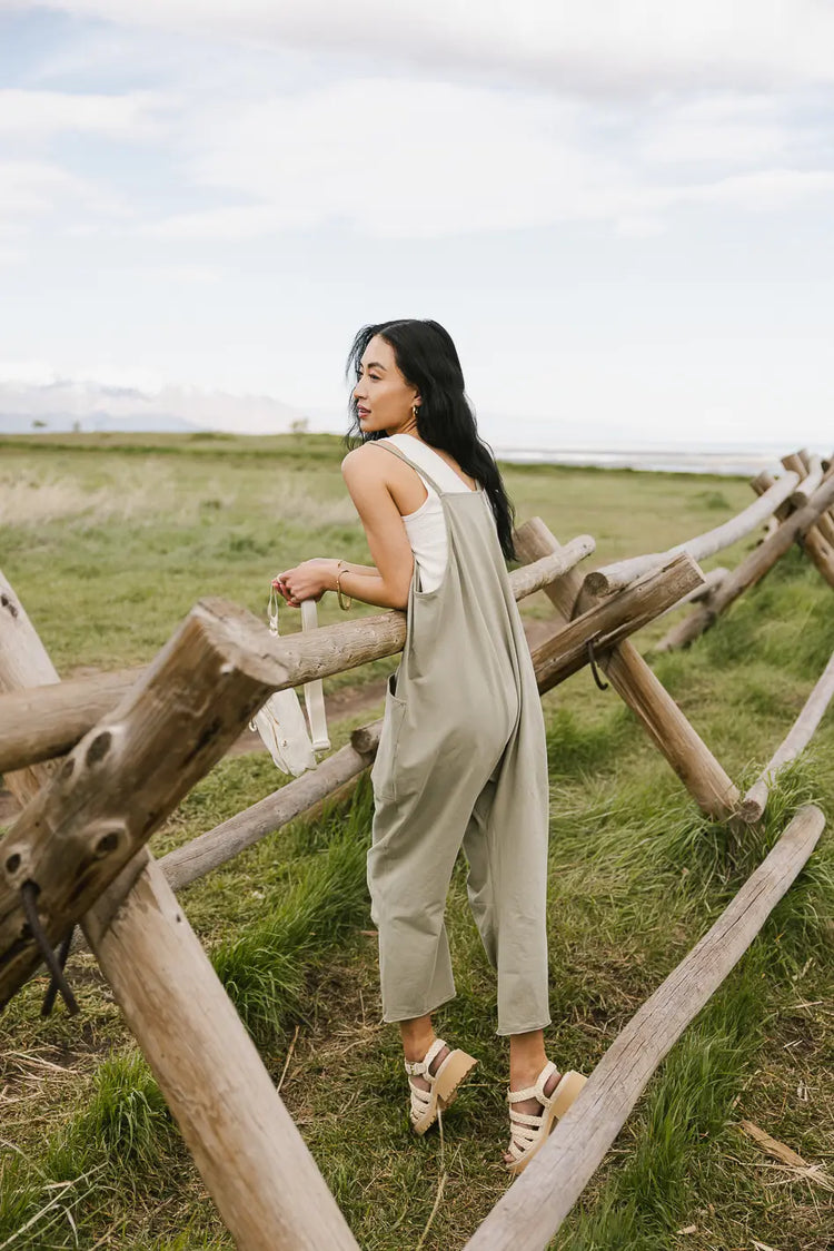 Sage jumpsuit 