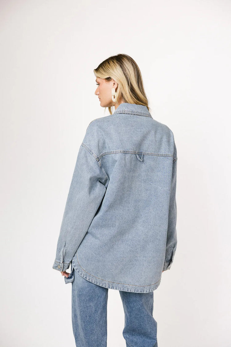 Medium was denim jacket 