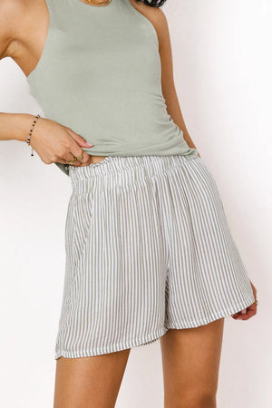 Next To You Shorts in Sage - FINAL SALE