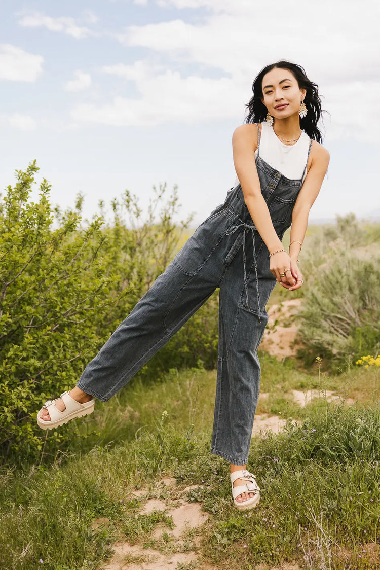 Denim overalls 