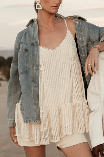crochet tunic