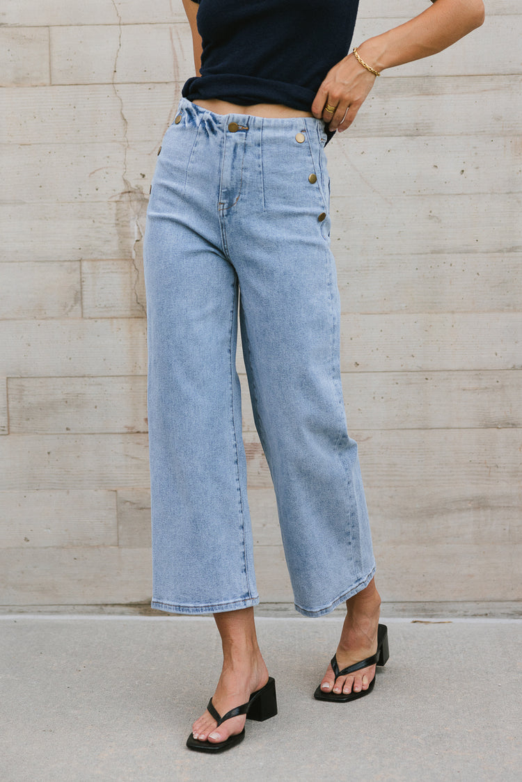 wide leg denim 