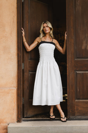 Mim Smocked Midi Dress - FINAL SALE