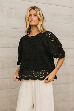 Meant To Be Top in Black - FINAL SALE