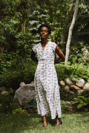 Erica Floral Midi Dress - FINAL SALE
