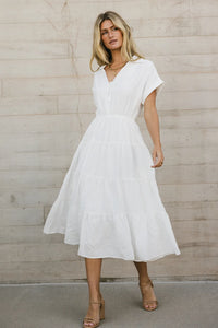 Dress in white 