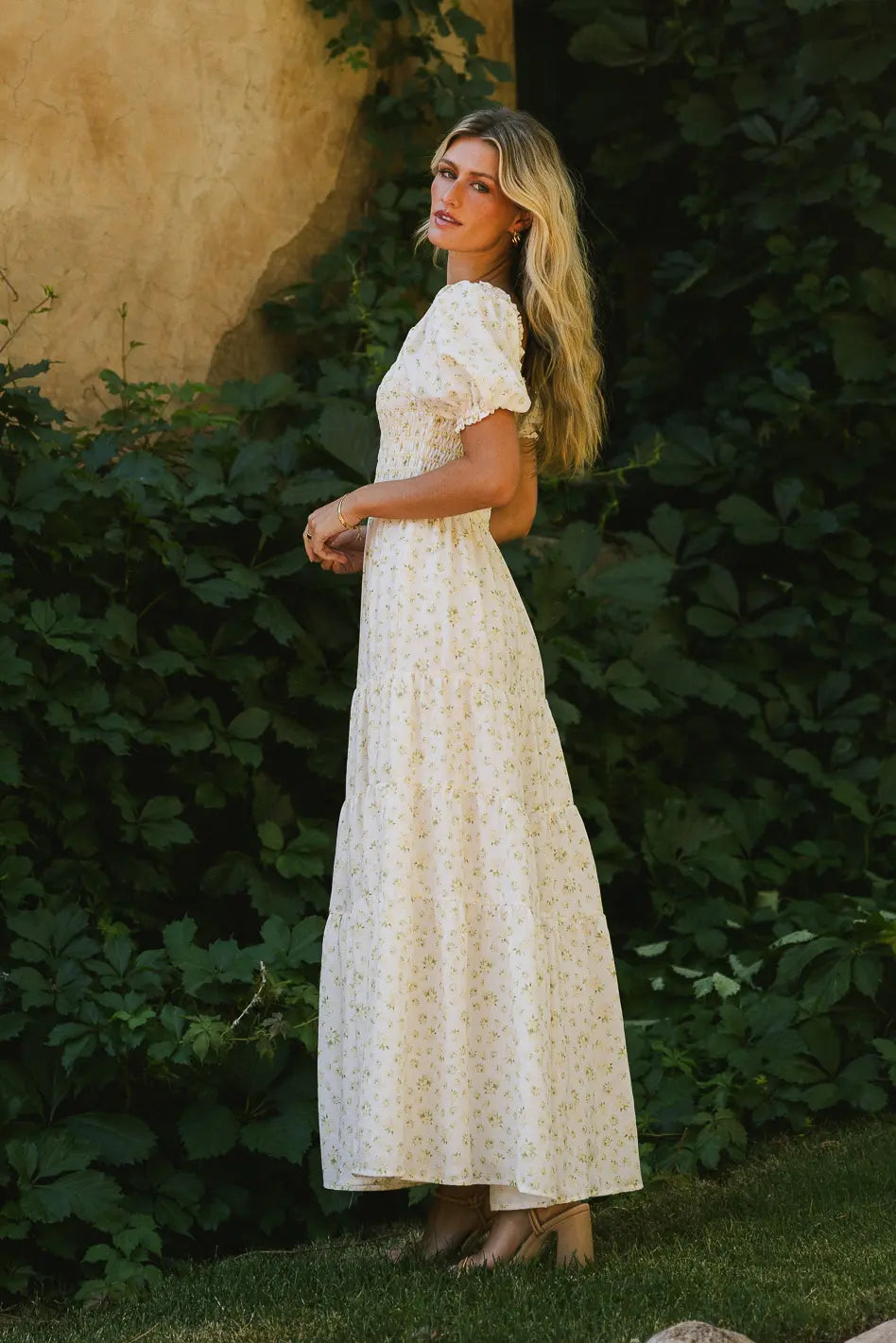 Sloane Smocked Maxi Dress FINAL SALE bohme