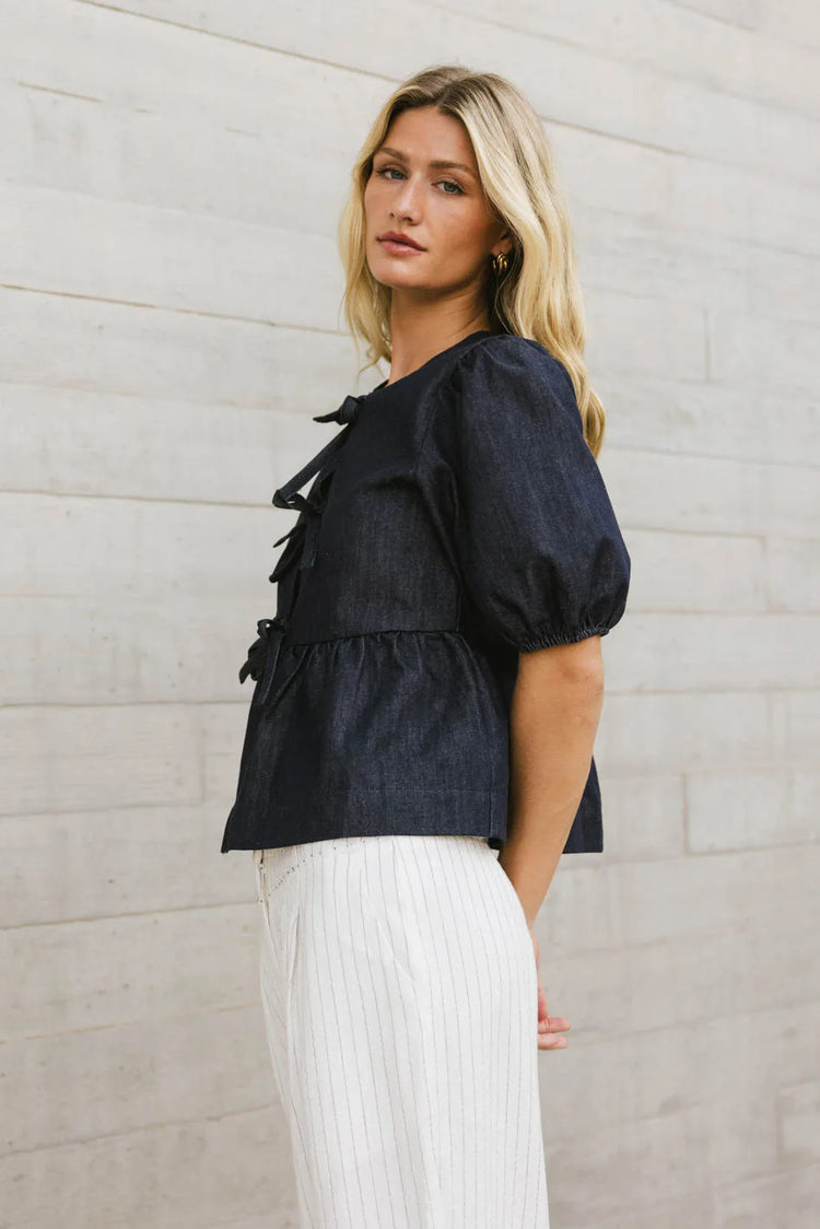 Denim blouse 