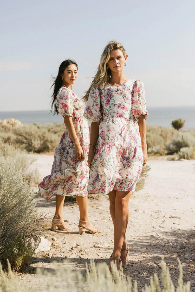 Floral mini dress 