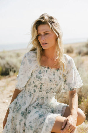 She Gets The Flowers Midi Dress - FINAL SALE She Gets The Flowers Midi Dress - FINAL SALE