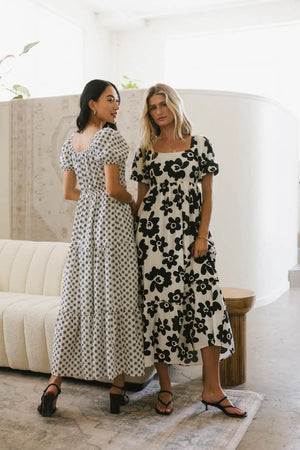 Leanne Floral Midi Dress