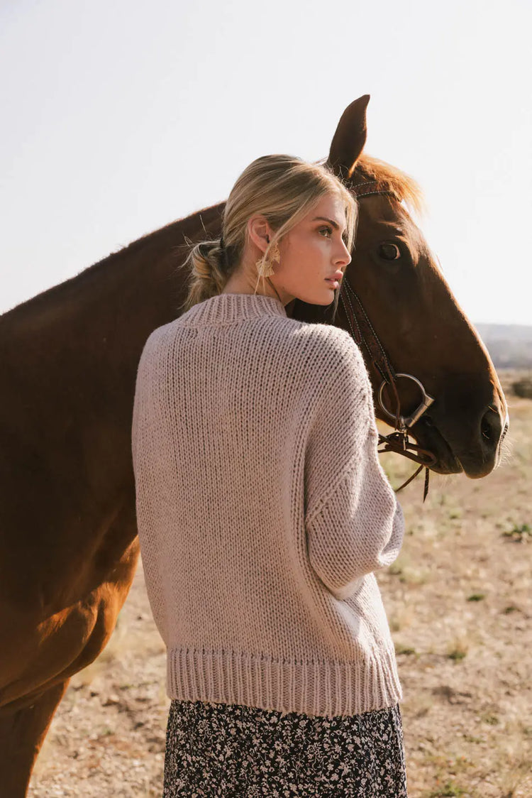 Mauve sweater