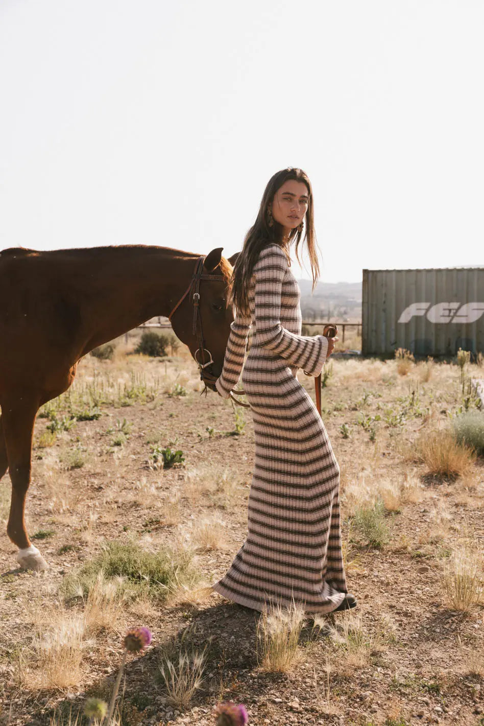 Torrey Striped Maxi Dress - FINAL SALE Torrey Striped Maxi Dress - FINAL SALE