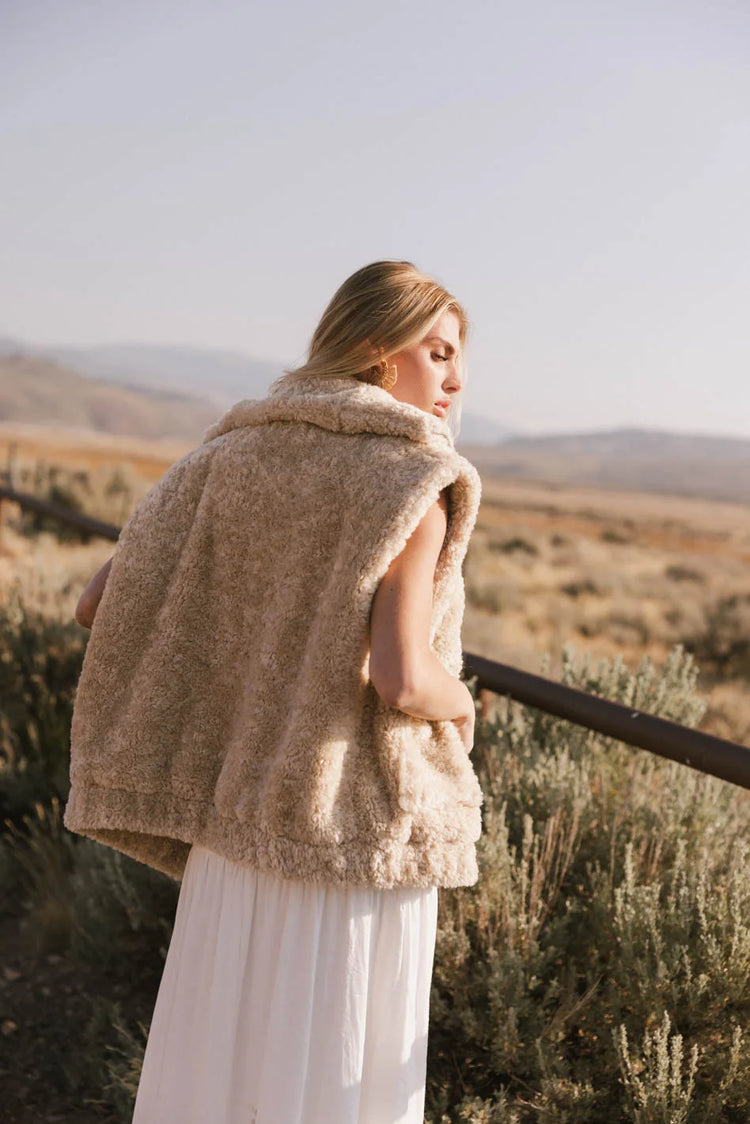 Vest in beige 