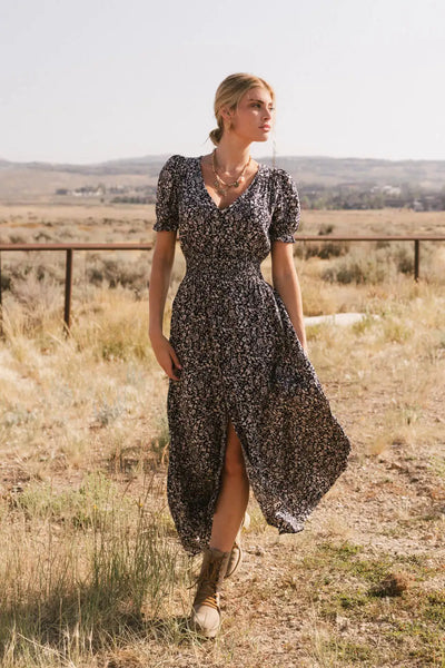 barbour margaret midi dress Margaret Floral Midi Dress
