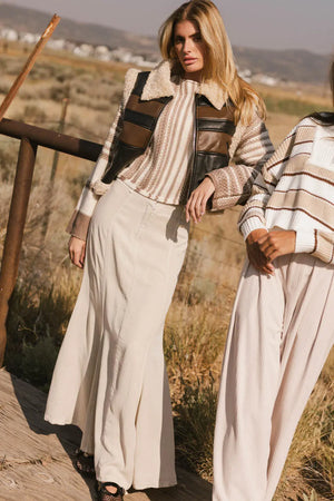 Sunny Maxi Skirt in Taupe