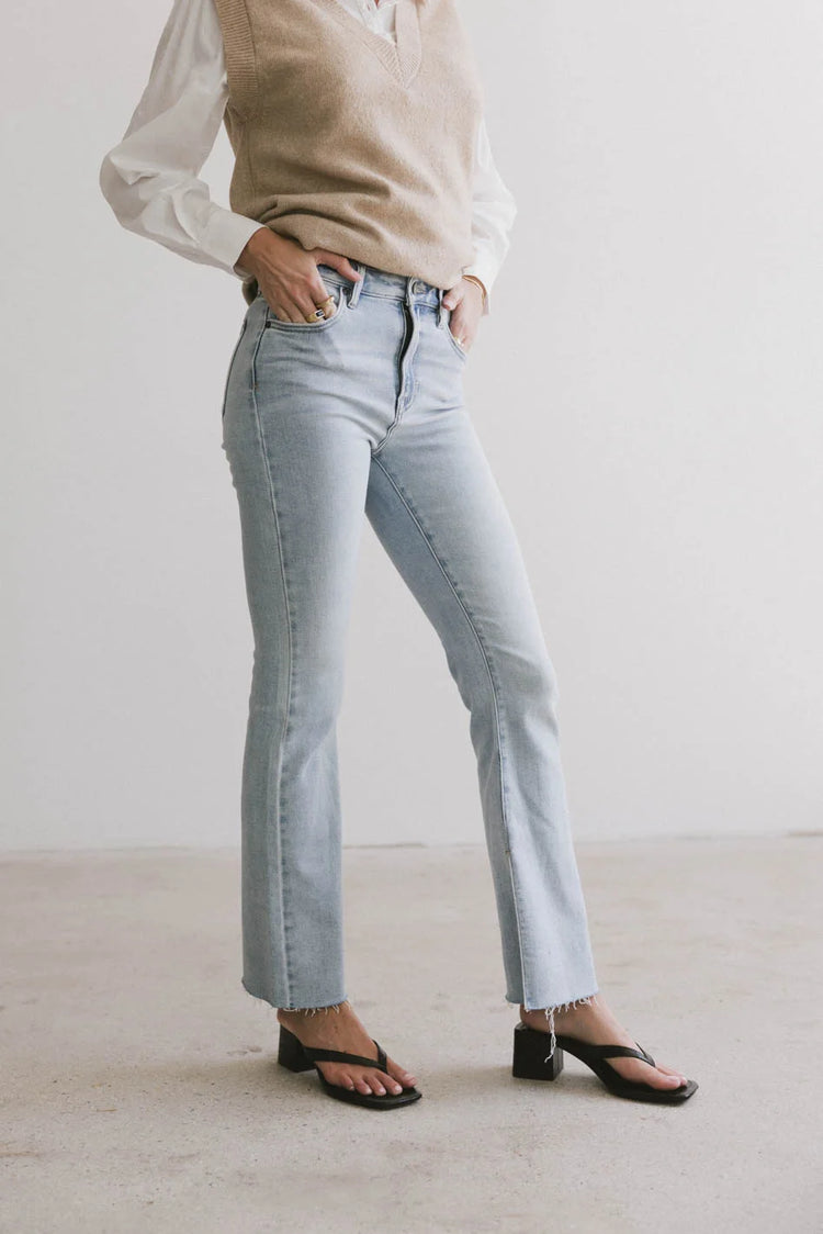 Two hand pockets denim jeans 