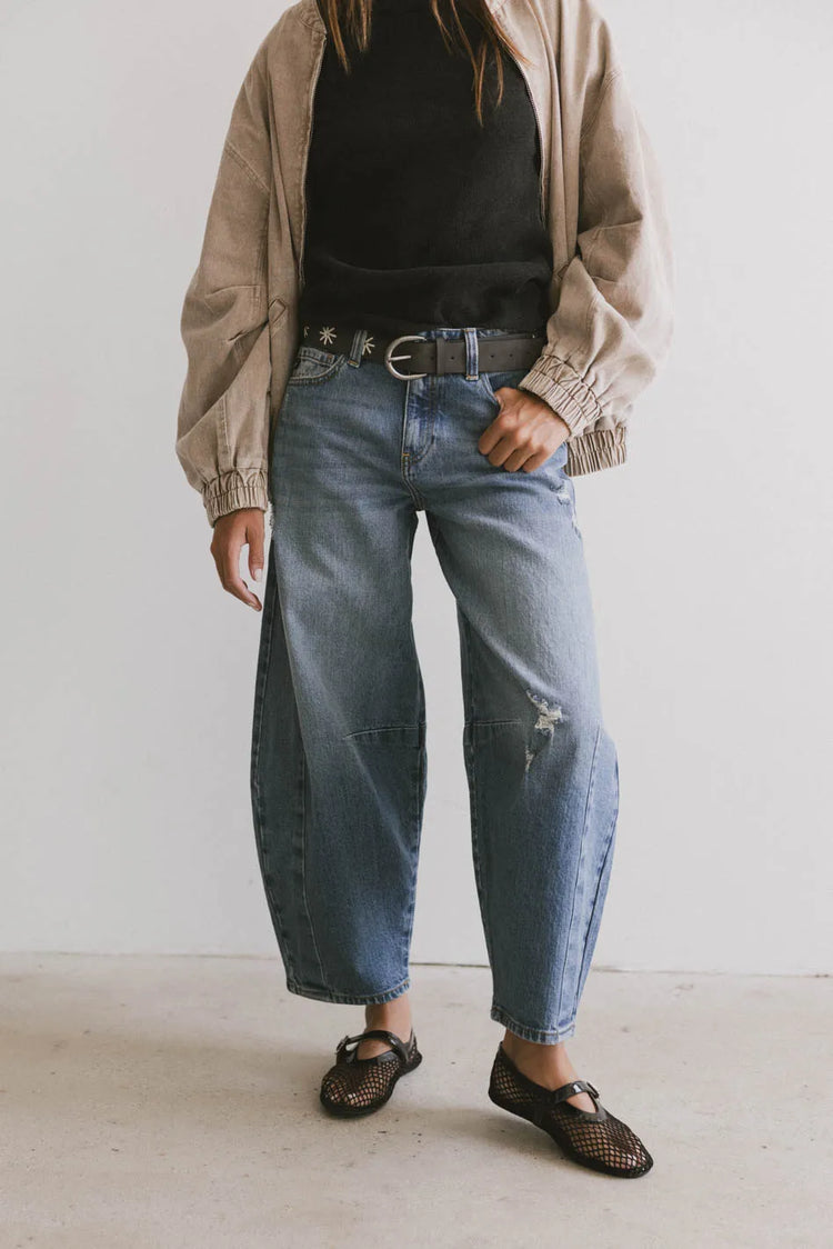 Two hand pockets denim 