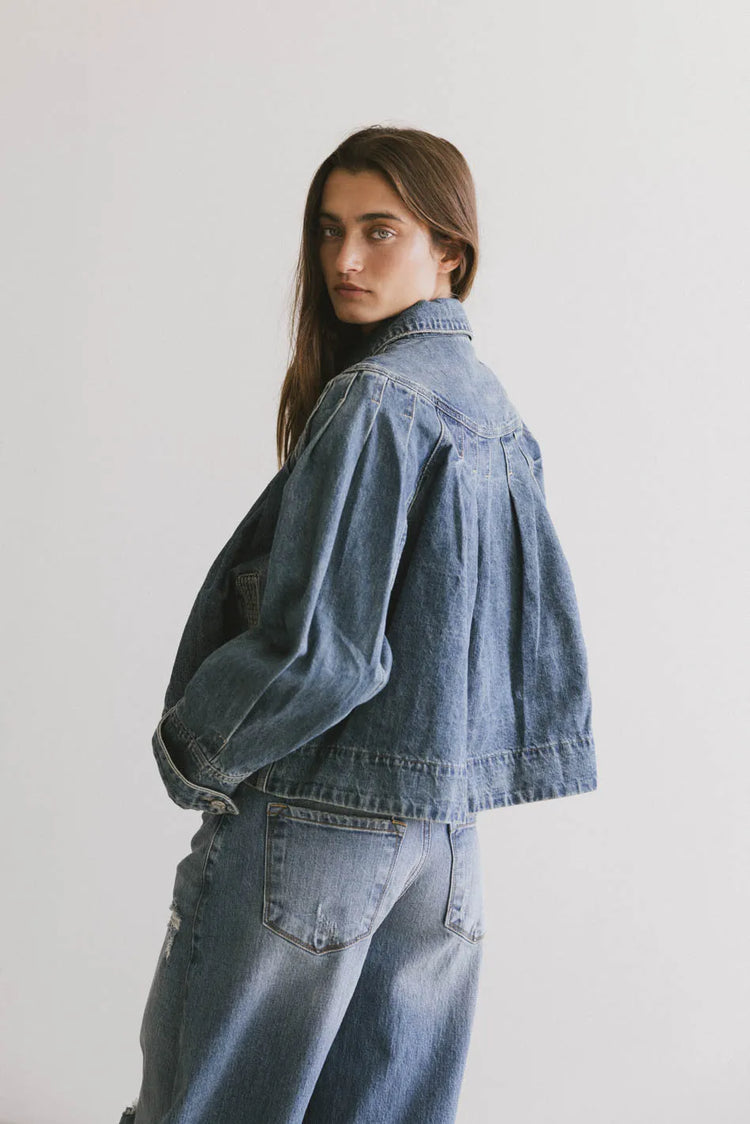 Babydoll denim jacket 