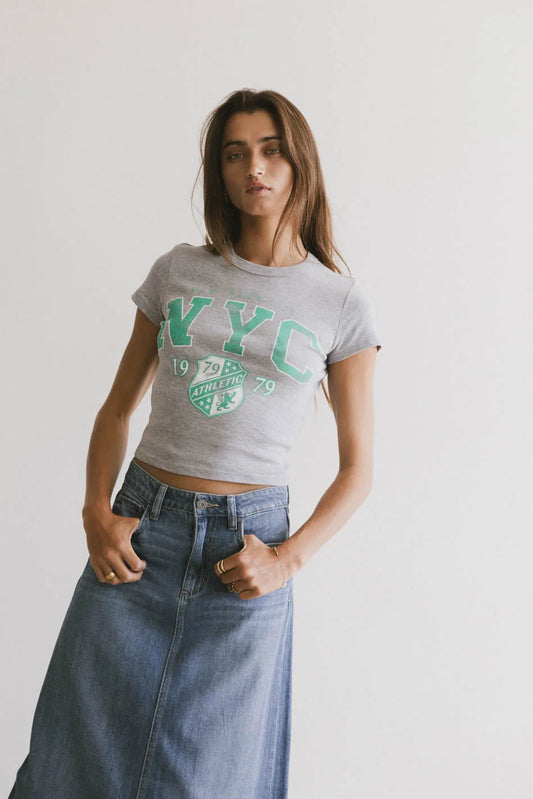 Cropped baby tee