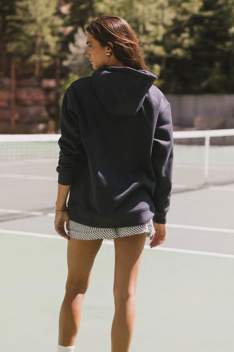 Navy hoodie 