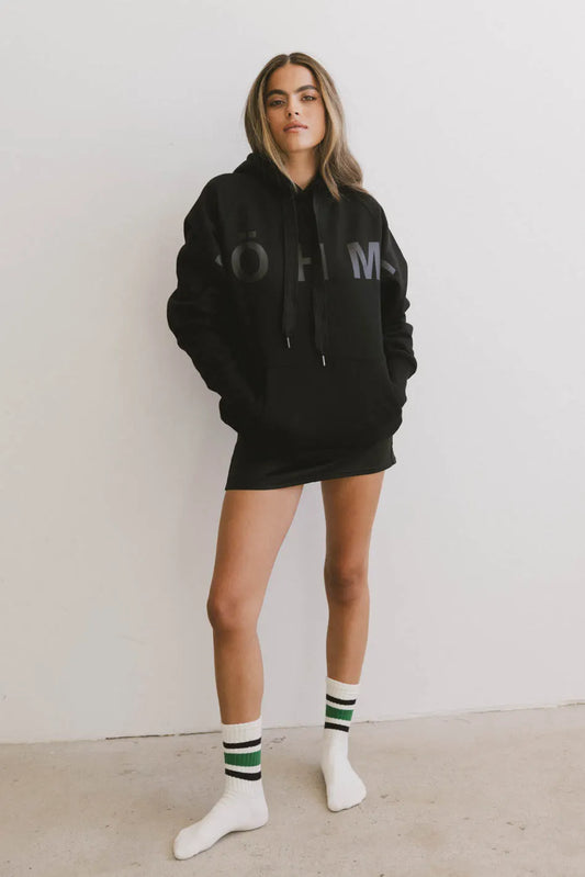 Bohme hoodie in black 