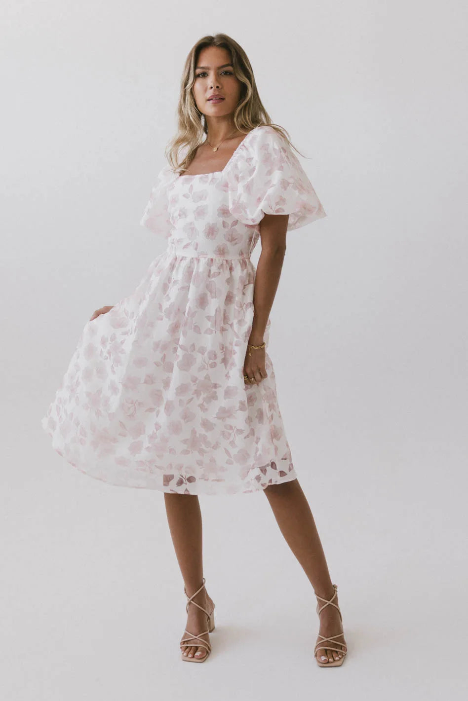 Beckett Floral Midi Dress - FINAL SALE Beckett Floral Midi Dress - FINAL SALE