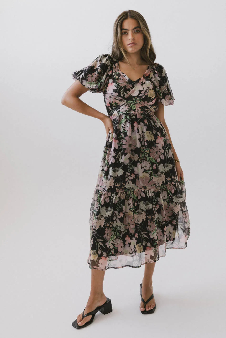 chinese dress ladies Angelique Beaded Crepe Maxi Dress / Wine | Meshki main image 0