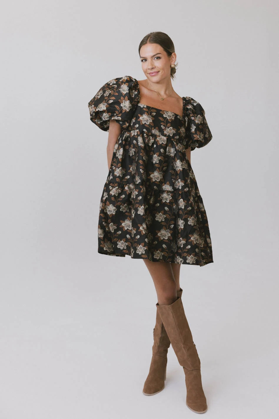 Moore Floral Babydoll Dress - FINAL SALE Moore Floral Babydoll Dress - FINAL SALE