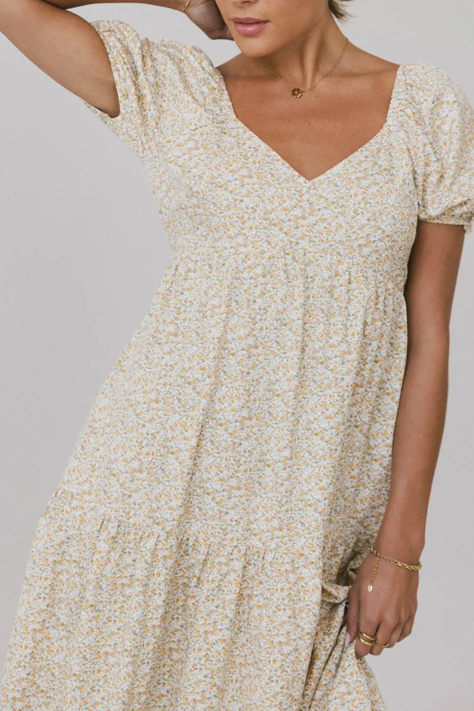 Multi color floral dress 