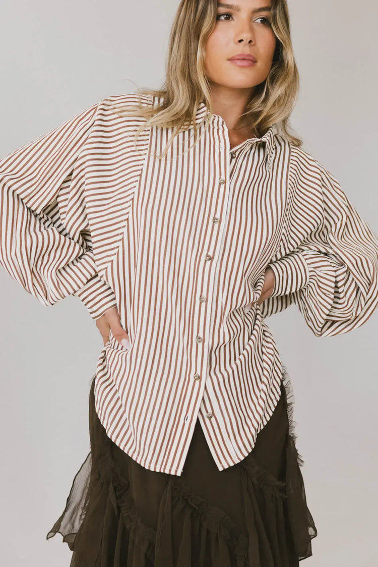 Striped blouse 