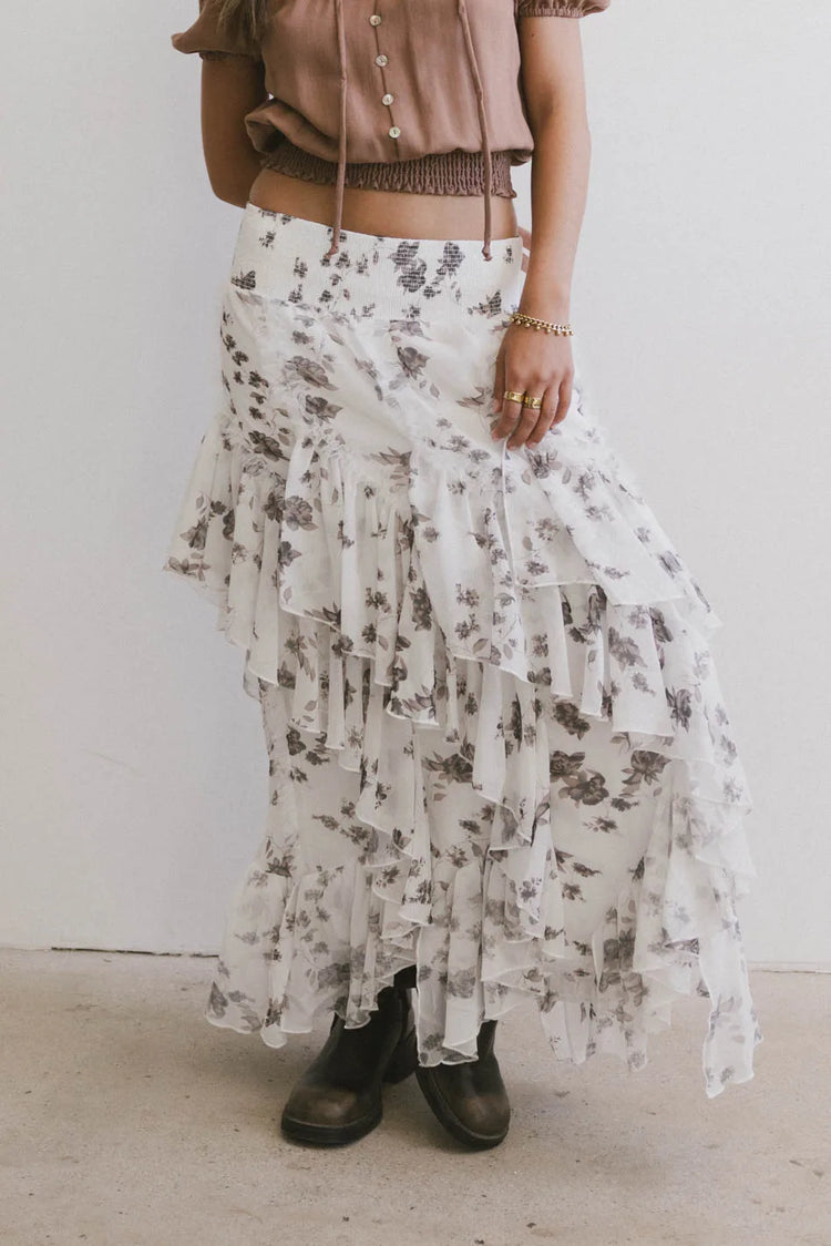 Skirt in white 