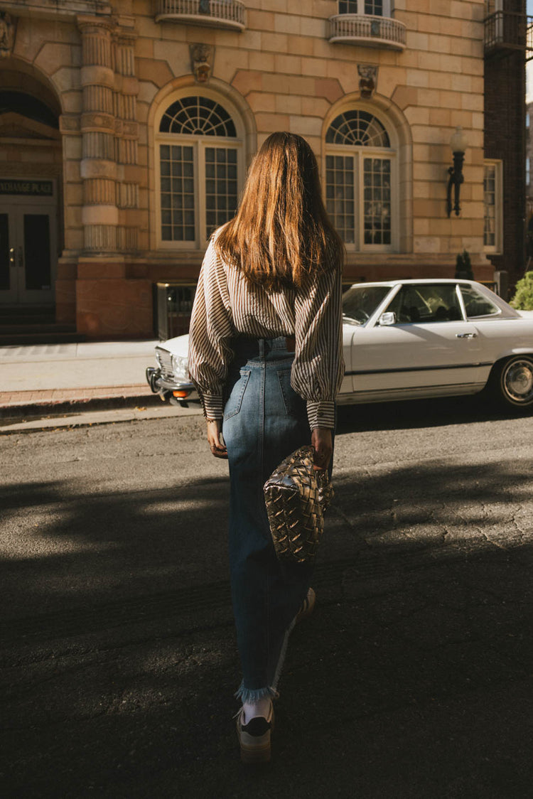 maxi skirt with pockets