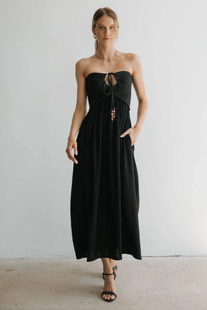 Kyra Crocheted Halter Dress - FINAL SALE