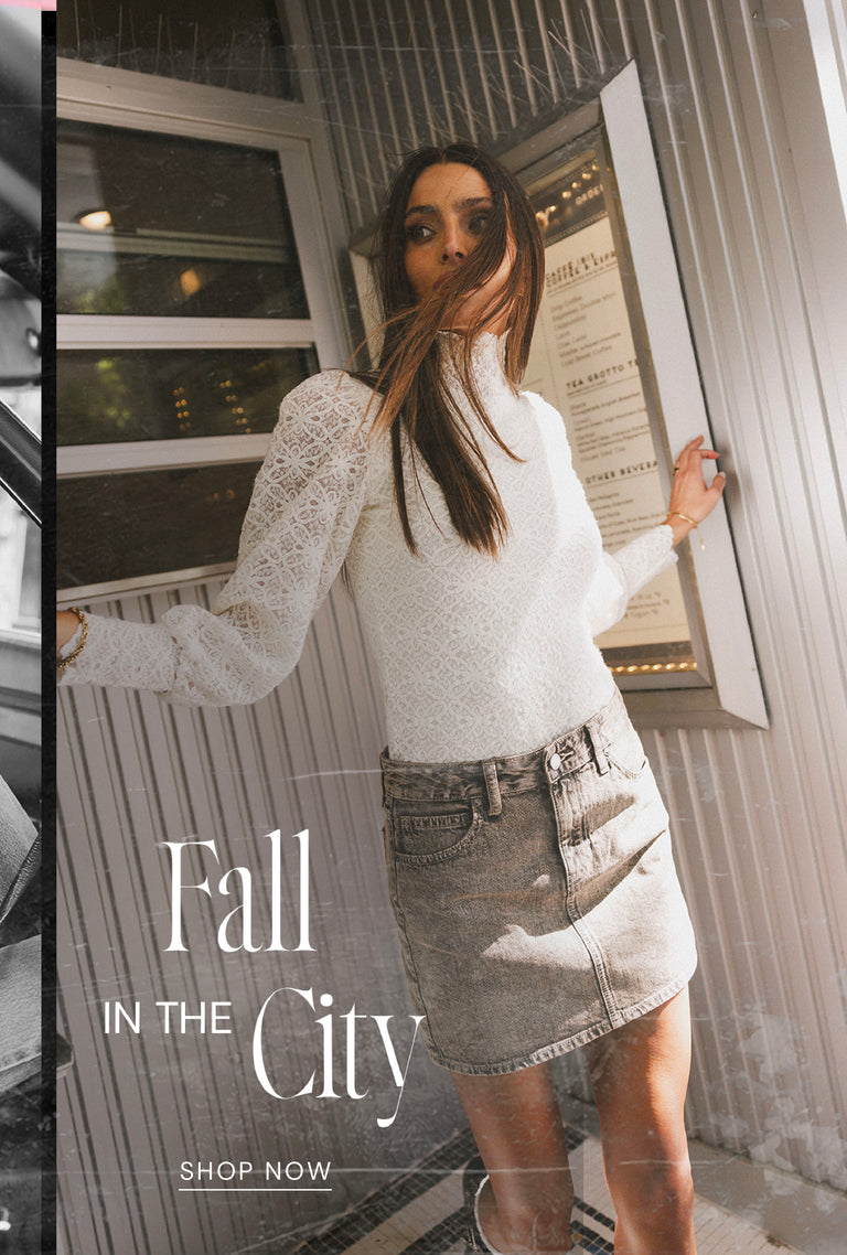 Fall in the city. Shop now.